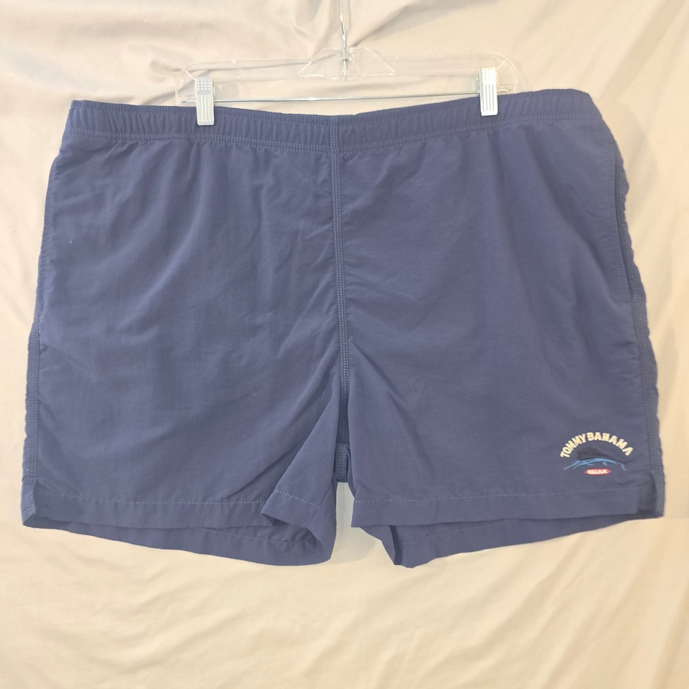 Tommy Bahama Swim Trunks XL Men Blue Relax Marlin Mesh Lined Shorts